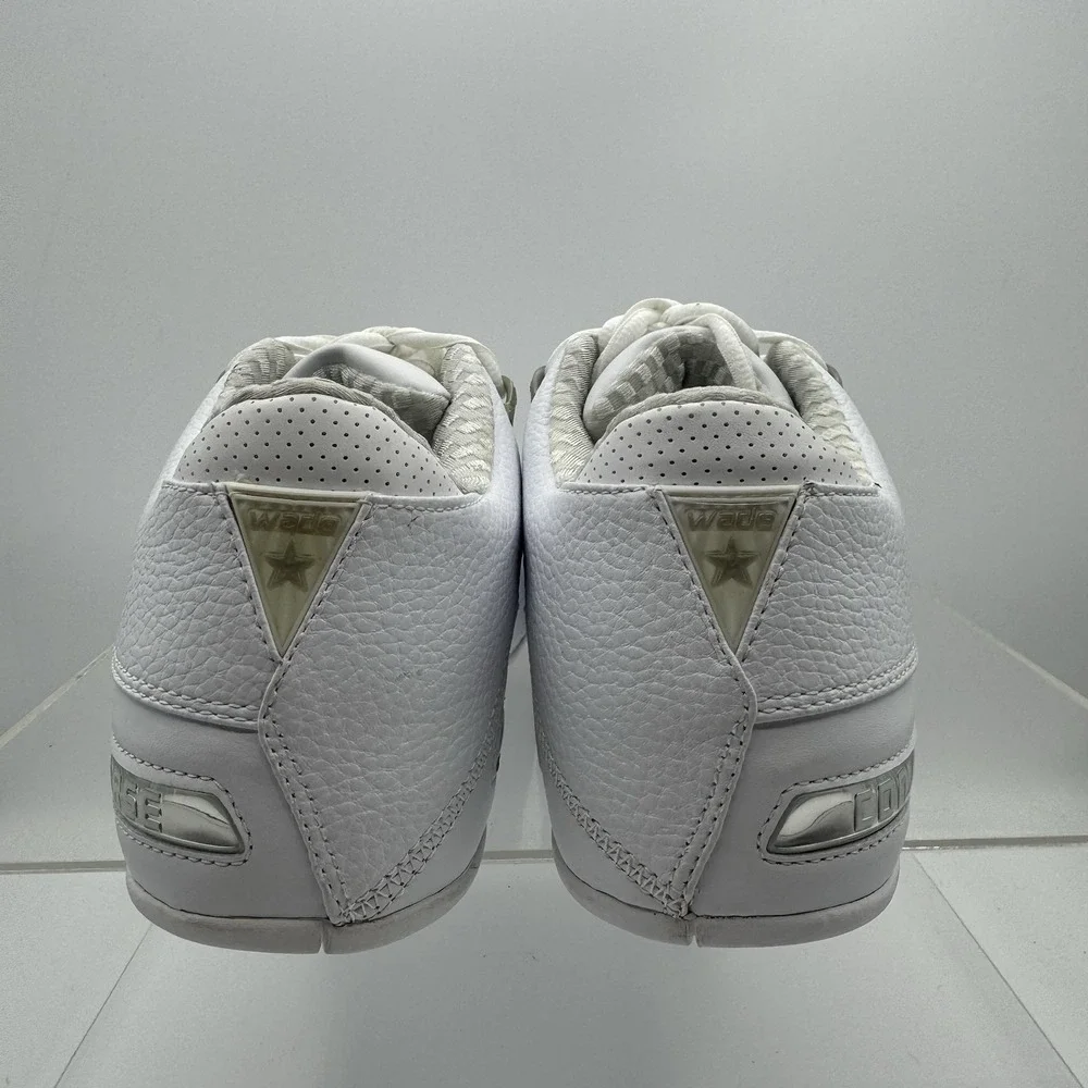 Brand New Converse Dwayne Wade Signature OX White Silver 1V191 Men's Size 8.5